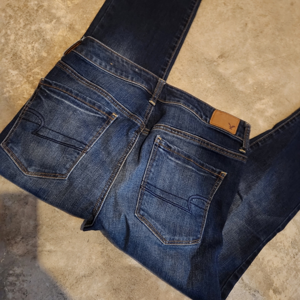 American eagle high rise skinny jeans size 10